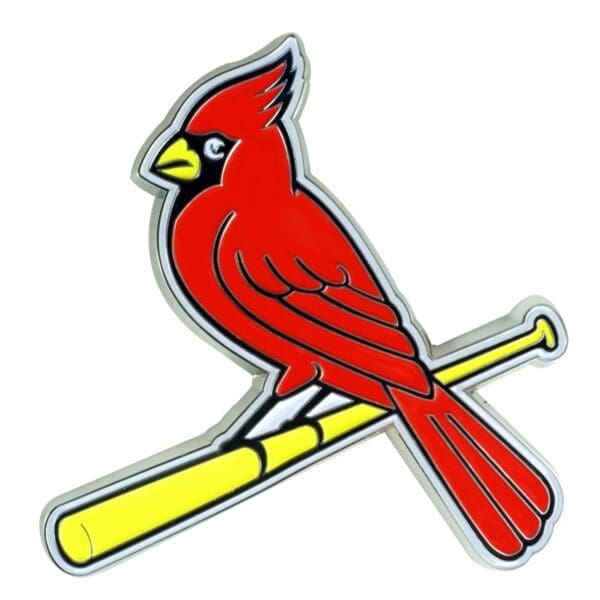 St. Louis Cardinals 3D Color Metal Emblem 1