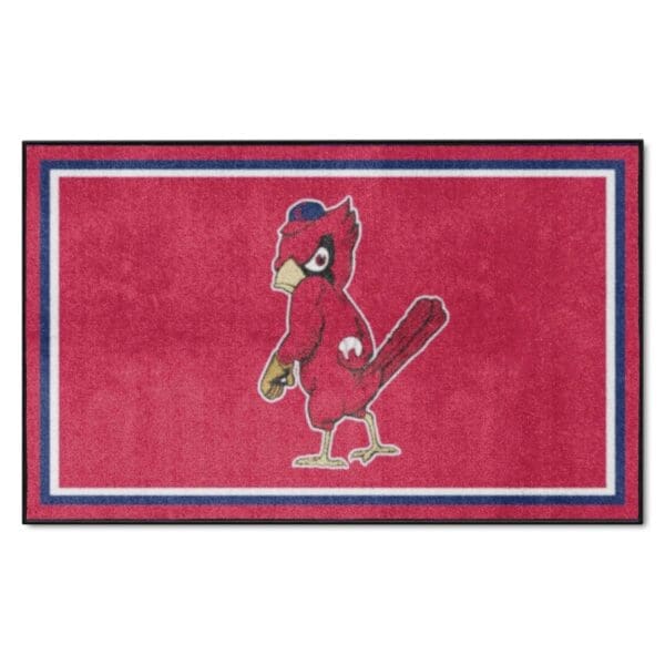 St. Louis Cardinals 4ft. x 6ft. Plush Area Rug 1 1 scaled