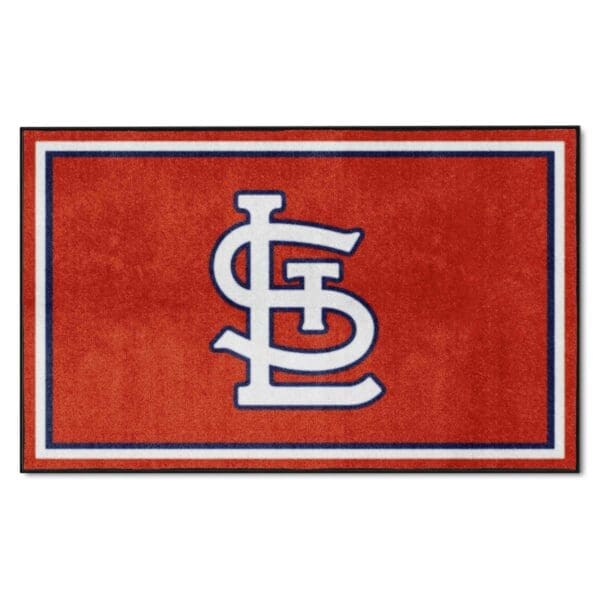 St. Louis Cardinals 4ft. x 6ft. Plush Area Rug 1 3 scaled