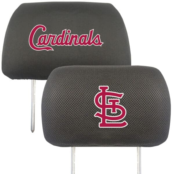 St. Louis Cardinals Embroidered Head Rest Cover Set 2 Pieces 1