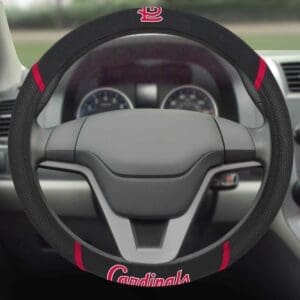 St. Louis Cardinals Embroidered Steering Wheel Cover