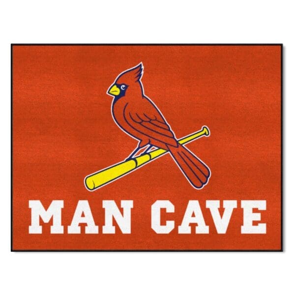 St. Louis Cardinals Man Cave All Star Rug 34 in. x 42.5 in 1 scaled