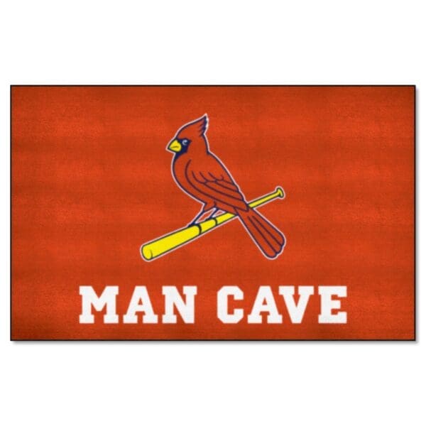 St. Louis Cardinals Man Cave Ulti Mat Rug 5ft. x 8ft 1 scaled