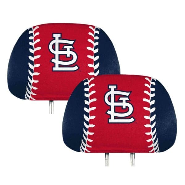 St. Louis Cardinals Printed Head Rest Cover Set 2 Pieces 1 scaled