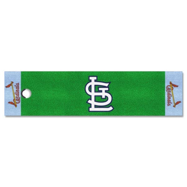 St. Louis Cardinals Putting Green Mat 1.5ft. x 6ft 1 2 scaled
