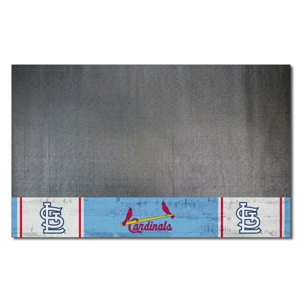 St. Louis Cardinals Vinyl Grill Mat 26in. x 42in 1 2 scaled