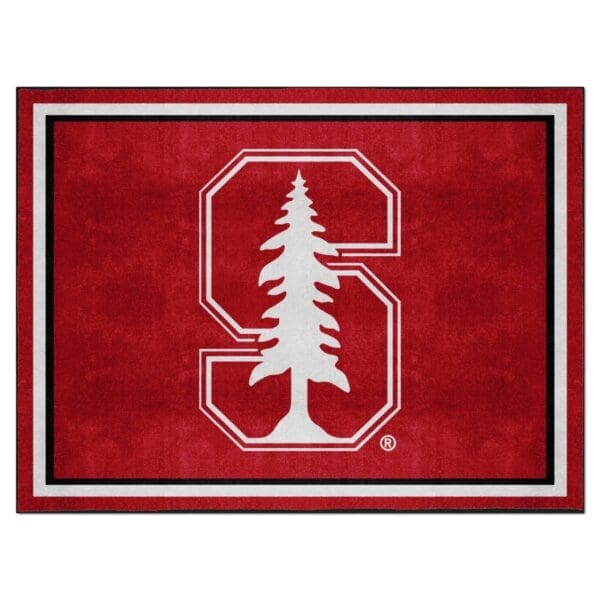 Stanford Cardinal 8ft. x 10 ft. Plush Area Rug 1 scaled