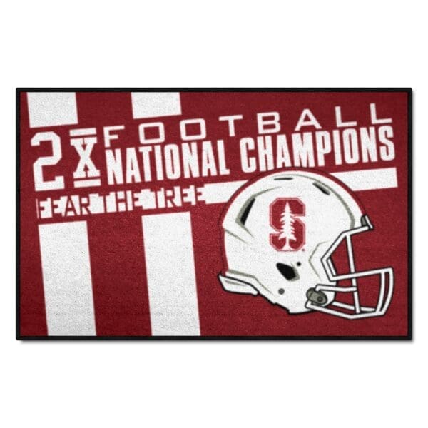 Stanford Cardinal Dynasty Starter Mat Accent Rug 19in. x 30in 1 scaled