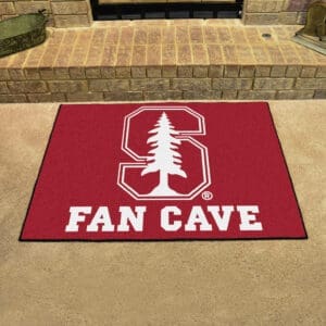 Stanford Cardinal Man Cave All-Star Rug - 34 in. x 42.5 in.