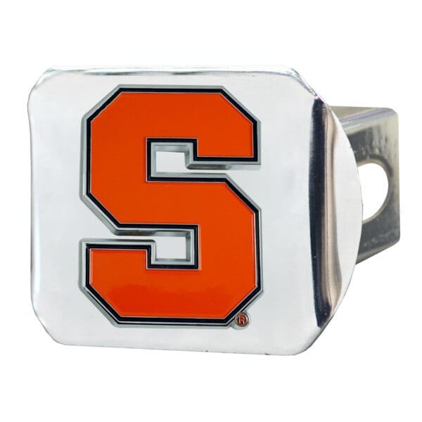Syracuse Orange Hitch Cover 3D Color Emblem 1