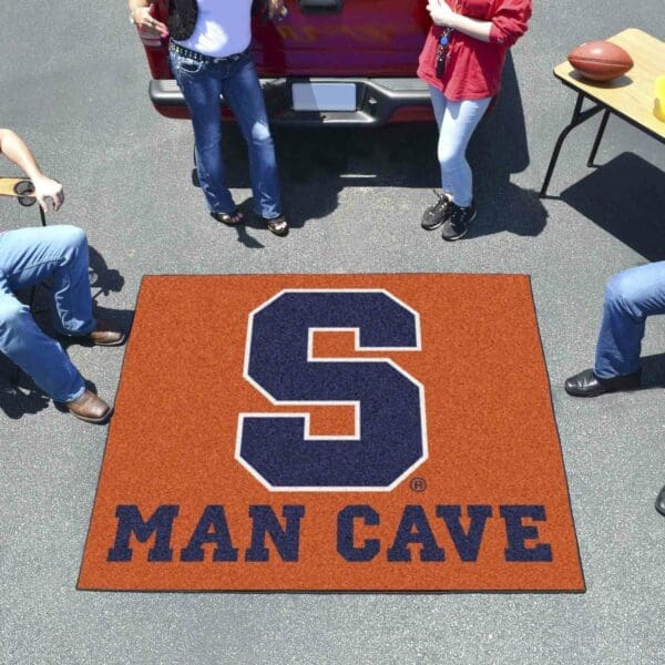 Syracuse Orange Man Cave Tailgater Rug - 5ft. x 6ft.