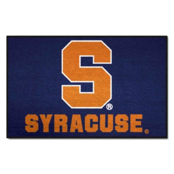 Syracuse Orange Starter Mat Accent Rug 19in. x 30in 1 scaled