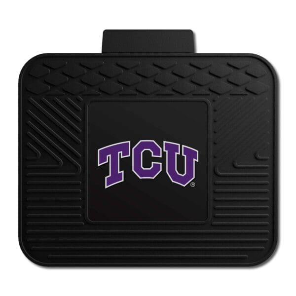 TCU Horned Frogs Back Seat Car Utility Mat 14in. x 17in 1 scaled