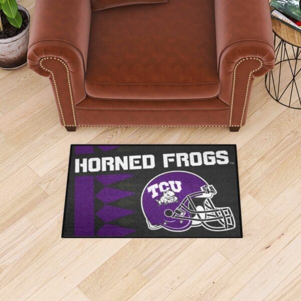 TCU Horned Frogs Starter Mat Accent Rug - 19in. x 30in.