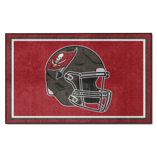 Tampa Bay Buccaneers 4ft. x 6ft. Plush Area Rug 1 scaled