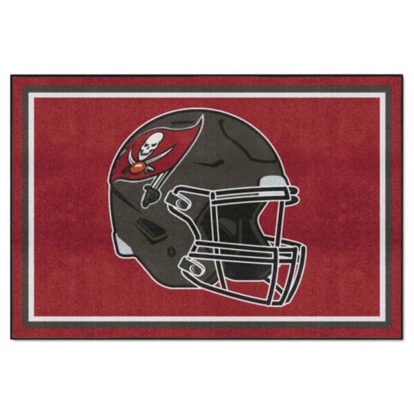 Tampa Bay Buccaneers 5ft. x 8 ft. Plush Area Rug 1 scaled