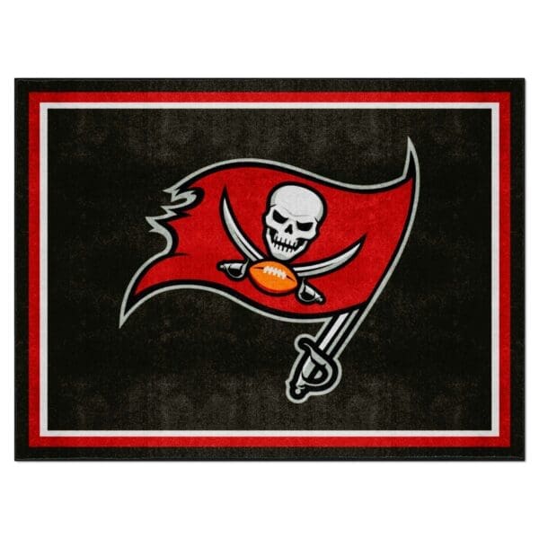 Tampa Bay Buccaneers 8ft. x 10 ft. Plush Area Rug 1 scaled