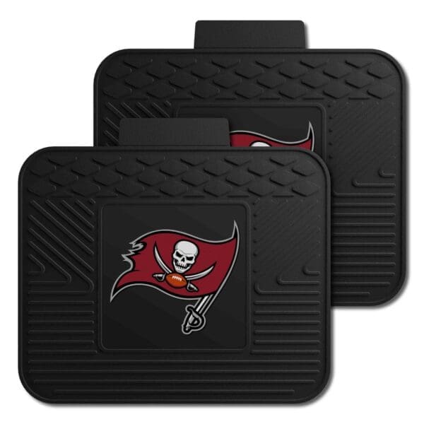 Tampa Bay Buccaneers Back Seat Car Utility Mats 2 Piece Set 1 scaled