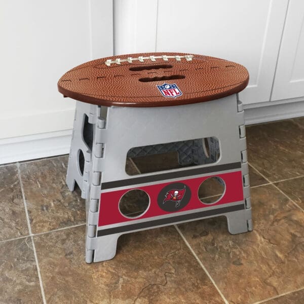 Tampa Bay Buccaneers Folding Step Stool - 13in. Rise