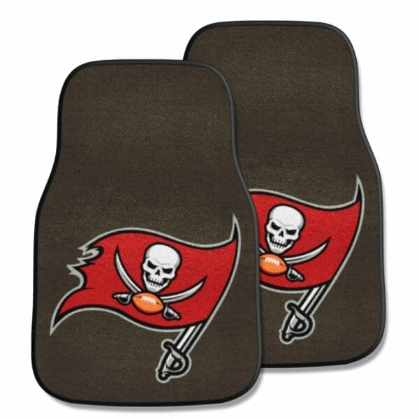 Tampa Bay Buccaneers Front Carpet Car Mat Set 2 Pieces 1 1 scaled