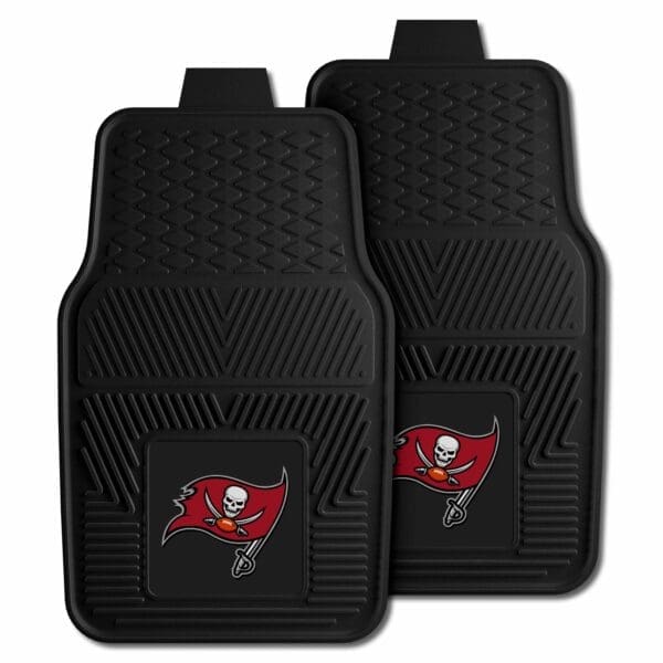 Tampa Bay Buccaneers Heavy Duty Car Mat Set 2 Pieces 1 scaled