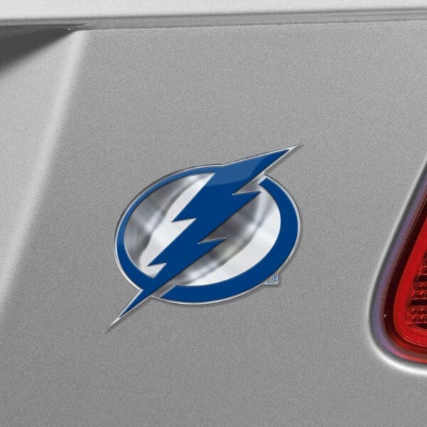 Tampa Bay Lightning Heavy Duty Aluminum Embossed Color Emblem-60502