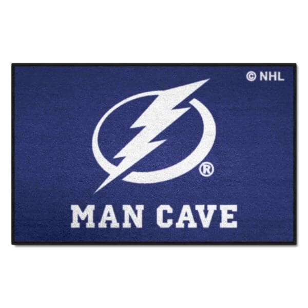 Tampa Bay Lightning Man Cave Starter Mat Accent Rug 19in. x 30in. 14490 1 scaled