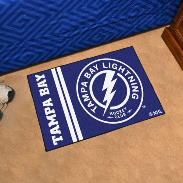 Tampa Bay Lightning Starter Mat Accent Rug - 19in. x 30in.
