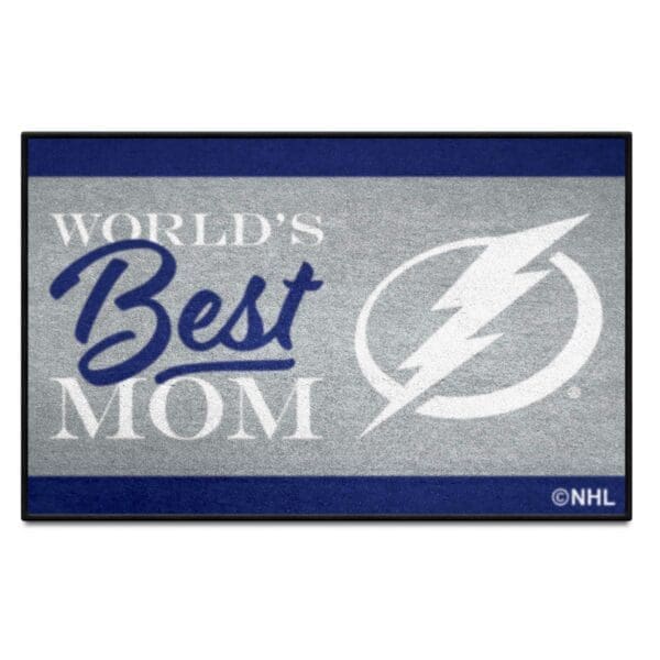 Tampa Bay Lightning Worlds Best Mom Starter Mat Accent Rug 19in. x 30in. 34163 1 scaled