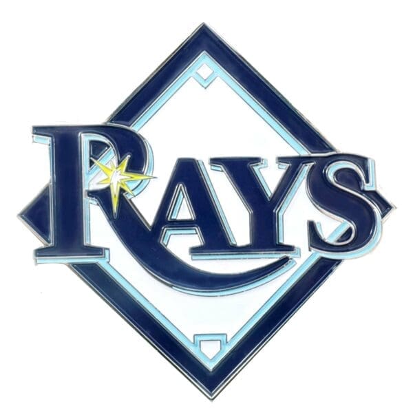 Tampa Bay Rays 3D Color Metal Emblem 1