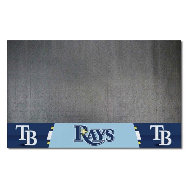 Tampa Bay Rays Vinyl Grill Mat 26in. x 42in 1 scaled