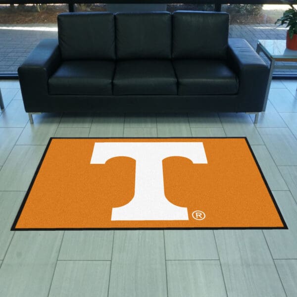 Tennessee 4X6 High-Traffic Mat with Durable Rubber Backing - Landscape Orientation