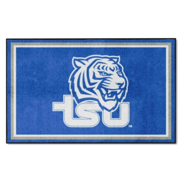 Tennessee State Tigers 4ft. x 6ft. Plush Area Rug 1 scaled
