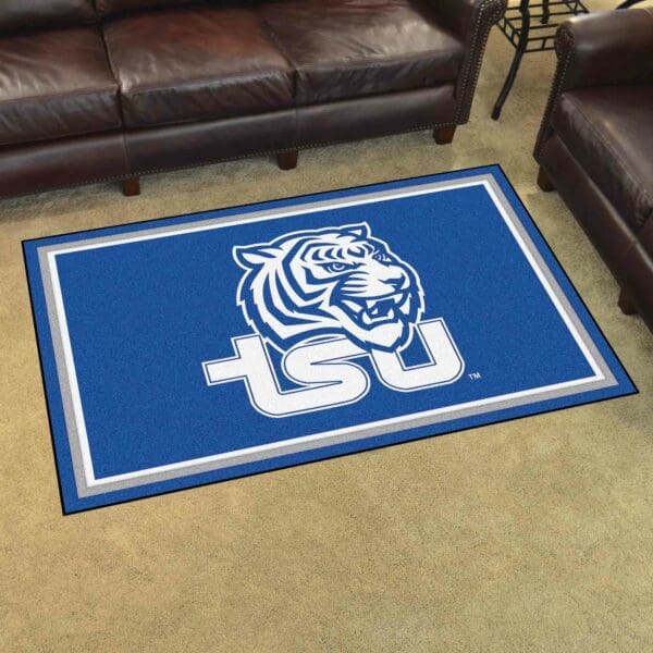 Tennessee State Tigers 4ft. x 6ft. Plush Area Rug