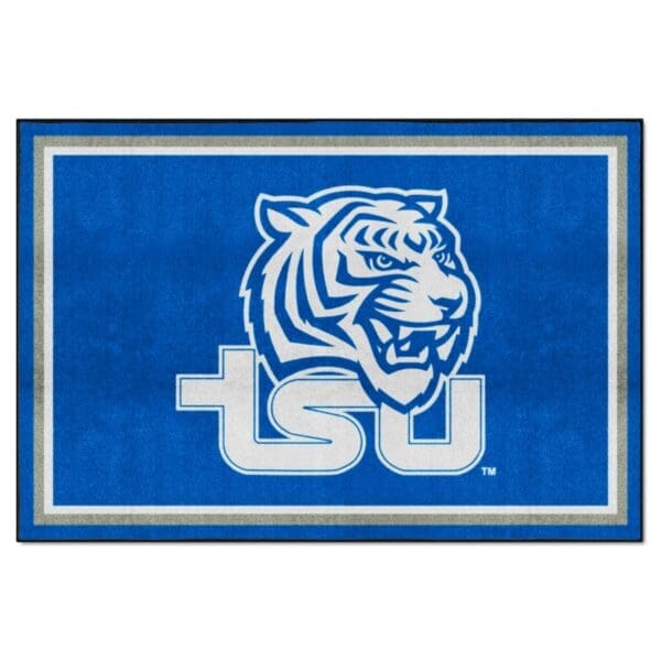 Tennessee State Tigers 5ft. x 8 ft. Plush Area Rug 1 scaled