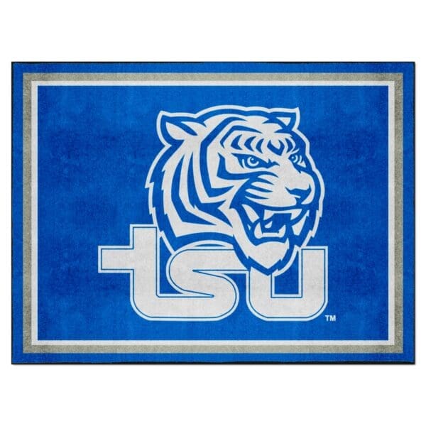 Tennessee State Tigers 8ft. x 10 ft. Plush Area Rug 1 scaled