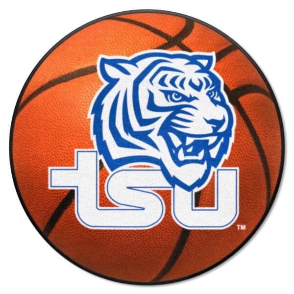 Tennessee State Tigers Basketball Rug 27in. Diameter 1 scaled