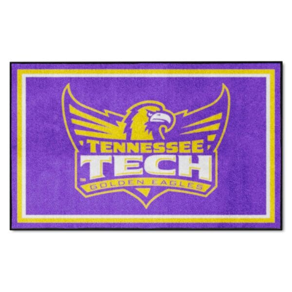Tennessee Tech Golden Eagles 4ft. x 6ft. Plush Area Rug 1 scaled