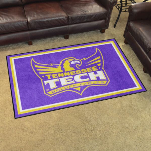 Tennessee Tech Golden Eagles 4ft. x 6ft. Plush Area Rug
