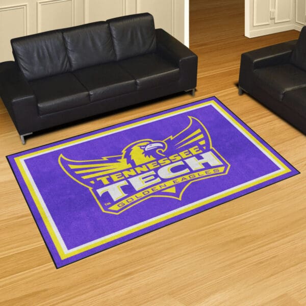Tennessee Tech Golden Eagles 5ft. x 8 ft. Plush Area Rug