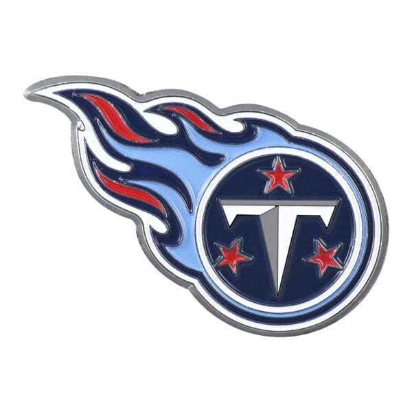 Tennessee Titans 3D Color Metal Emblem 1