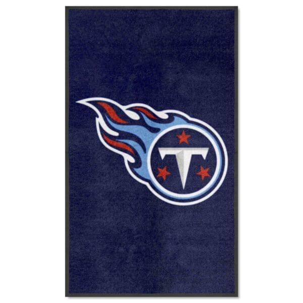 Tennessee Titans 3X5 High Traffic Mat with Durable Rubber Backing Portrait Orientation 1 scaled
