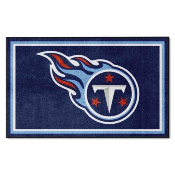 Tennessee Titans 4ft. x 6ft. Plush Area Rug 1 1 scaled