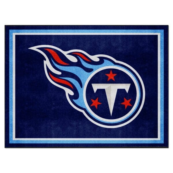 Tennessee Titans 8ft. x 10 ft. Plush Area Rug 1 scaled