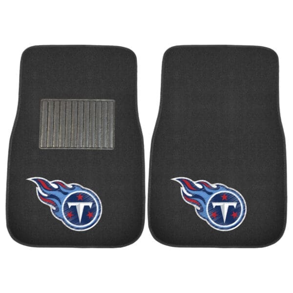 Tennessee Titans Embroidered Car Mat Set 2 Pieces 1