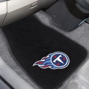 Tennessee Titans Embroidered Car Mat Set - 2 Pieces