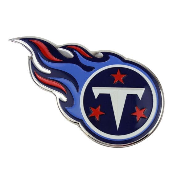 Tennessee Titans Heavy Duty Aluminum Embossed Color Emblem 1