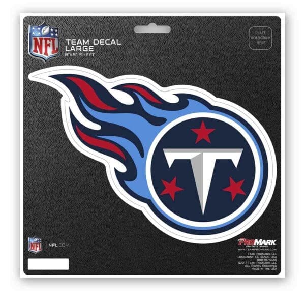 Tennessee Titans Large Decal Sticker 1