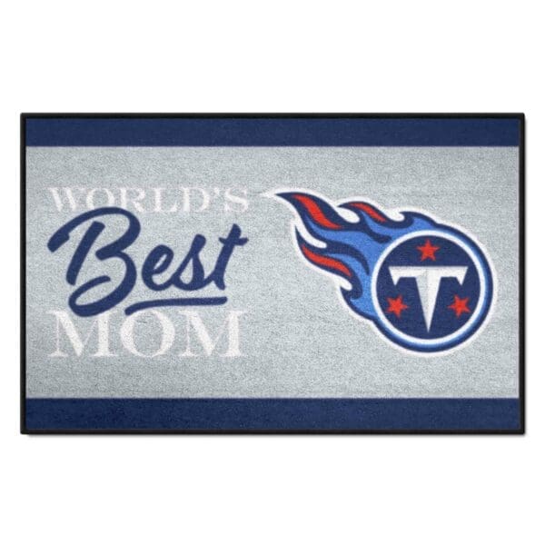 Tennessee Titans Worlds Best Mom Starter Mat Accent Rug 19in. x 30in 1 scaled