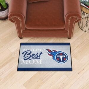 Tennessee Titans World's Best Mom Starter Mat Accent Rug - 19in. x 30in.
